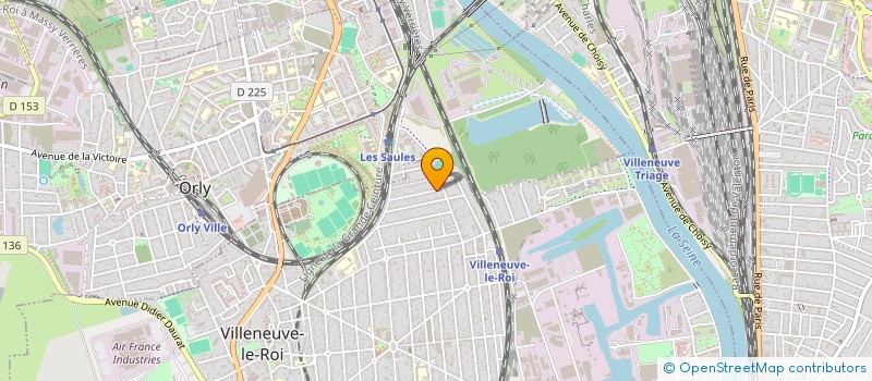 localisation de l'entreprise MADAME CINDY FONTENAS  VILLENEUVE-LE-ROI