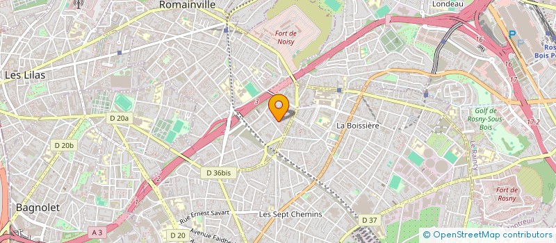 localisation de l'entreprise MADAME CINDY FOUQUET CHERROUD à ROMAINVILLE