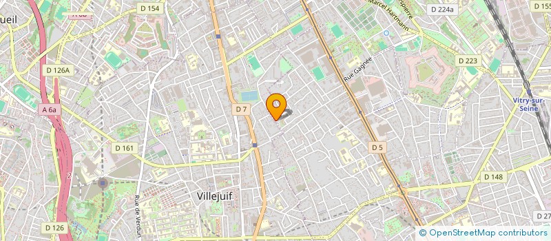 localisation de l'entreprise MADAME CINDY GALHAC à VITRY-SUR-SEINE