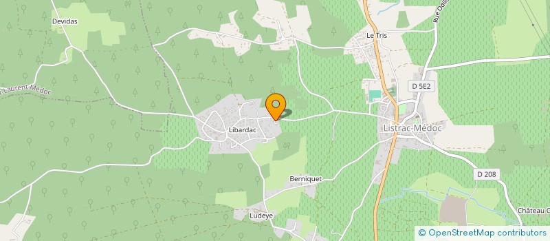 localisation de l'entreprise MADAME CINDY GANDOIS  LISTRAC-MEDOC