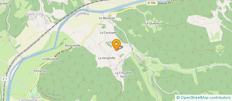 localisation de l'entreprise MADAME CINDY GARCIA à CAMPAGNE