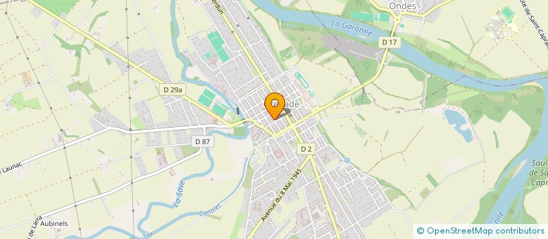 localisation de l'entreprise MADAME CINDY GARCIA  LAGRAULET-SAINT-NICOLAS