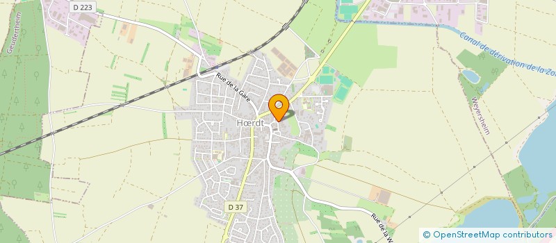 localisation de l'entreprise MADAME CINDY GARGOWITSCH  HRDT