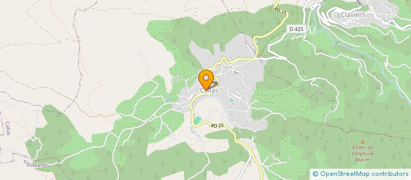 localisation de l'entreprise MADAME CINDY GARNIER  CALLAS