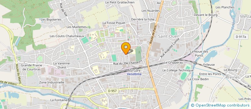 localisation de l'entreprise MADAME CINDY GAUD  SAINT-FIRMIN-DES-PRES