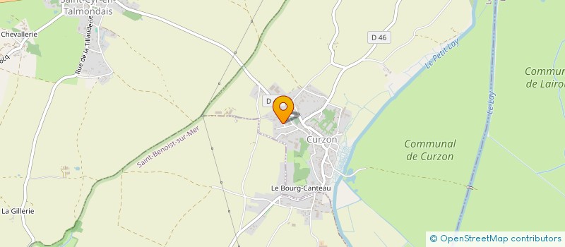 localisation de l'entreprise MADAME CINDY GAUVRIT  CURZON