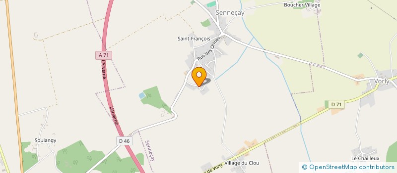 localisation de l'entreprise MADAME CINDY GIRAUDON  SENNECAY