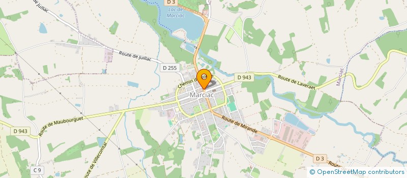 localisation de l'entreprise MADAME CINDY GODFRIN  MARCIAC