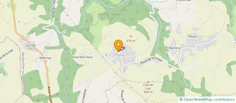 localisation de l'entreprise MADAME CINDY GRANDCAMP  THUSY