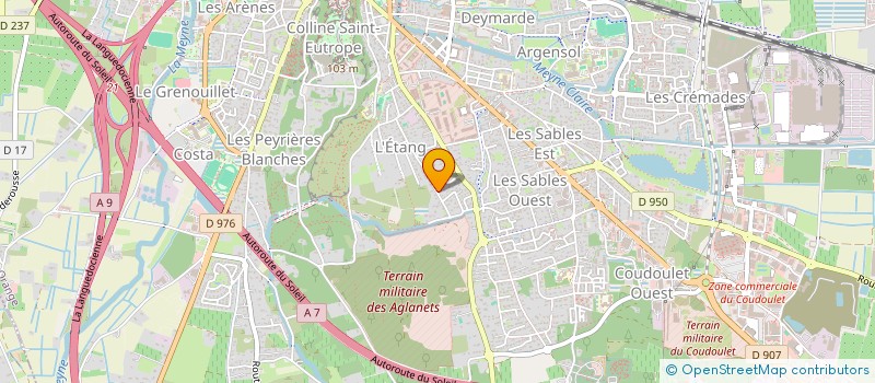 localisation de l'entreprise MADAME CINDY GRANGEON  ORANGE