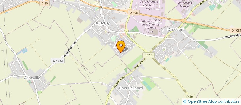 localisation de l'entreprise MADAME CINDY GREDZIAK  DROCOURT