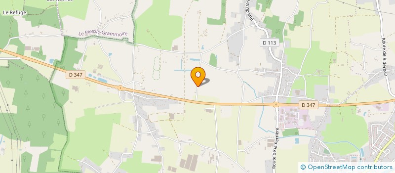 localisation de l'entreprise MADAME CINDY GUERET  LOIRE-AUTHION