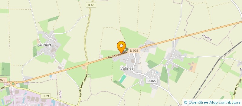 localisation de l'entreprise MADAME CINDY GUILBERT  VALINES