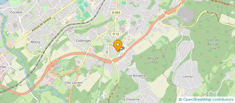 localisation de l'entreprise MADAME CINDY GUILLOUX à THONON-LES-BAINS