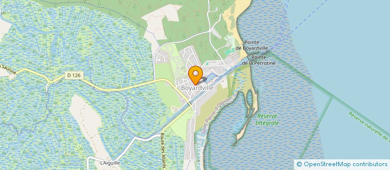 localisation de l'entreprise MADAME CINDY GUYON-LACROZE  SAINT-GEORGES-D'OLERON