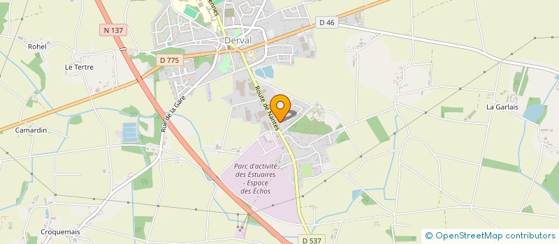 localisation de l'entreprise MADAME CINDY HAMON  DERVAL