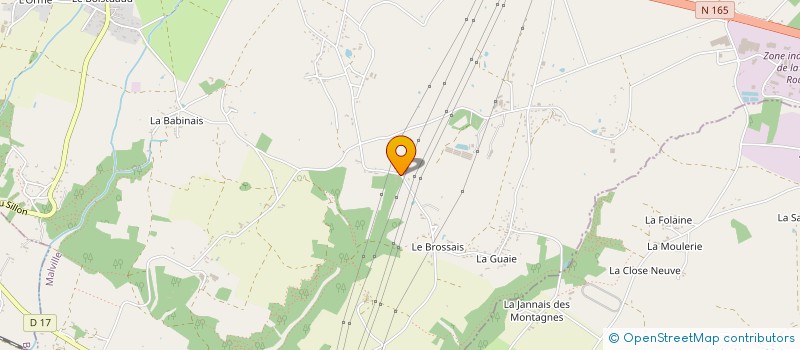 localisation de l'entreprise MADAME CINDY HANSMETZGER  LAVAU-SUR-LOIRE