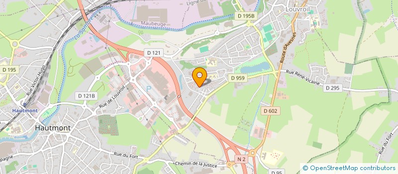 localisation de l'entreprise MADAME CINDY HAUCH  LOUVROIL