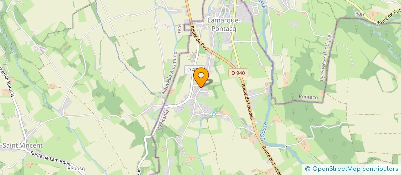 localisation de l'entreprise MADAME CINDY HENRIQUES  LAMARQUE-PONTACQ