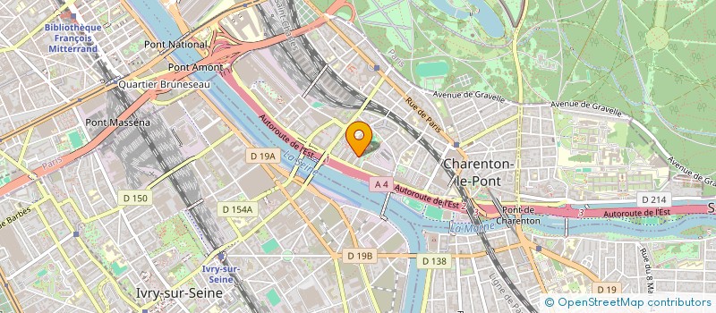 localisation de l'entreprise MADAME CINDY HOCHE  CHARENTON-LE-PONT