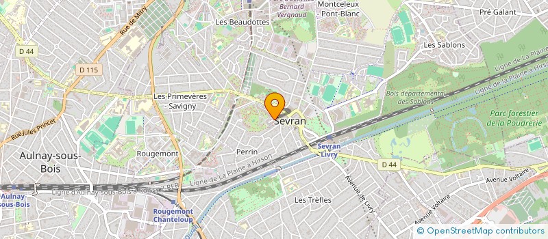 localisation de l'entreprise MADAME CINDY HORTA VARELA  SEVRAN