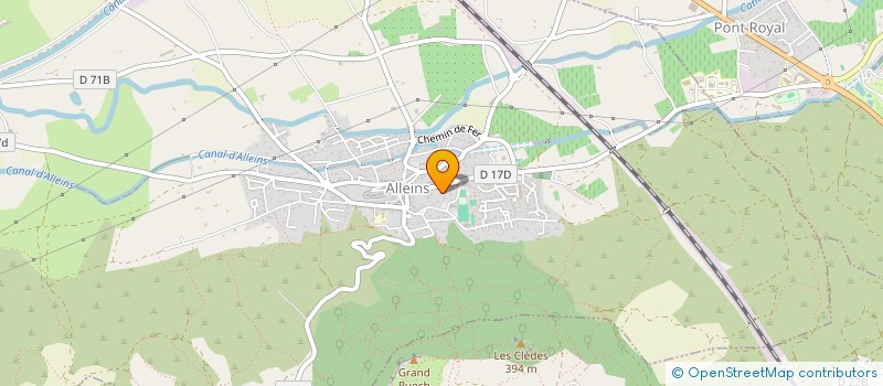 localisation de l'entreprise MADAME CINDY HOSNY  ALLEINS