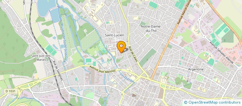 localisation de l'entreprise MADAME CINDY HOUGUENADE  BEAUVAIS