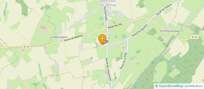 localisation de l'entreprise MADAME CINDY HUBERT  SAINT-PAUL-DU-VERNAY