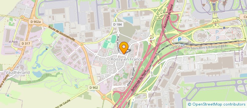 localisation de l'entreprise MADAME CINDY HUERTA  ROISSY-EN-FRANCE