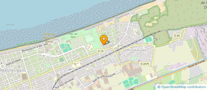 localisation de l'entreprise MADAME CINDY IMPINES à DUNKERQUE