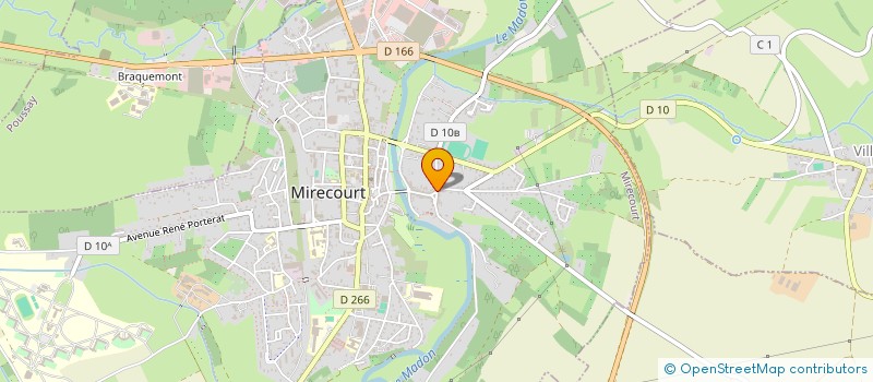 localisation de l'entreprise MADAME CINDY IUNG  MIRECOURT