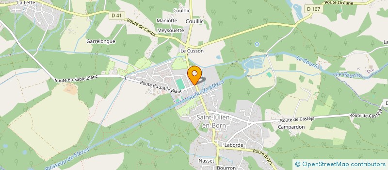 localisation de l'entreprise MADAME CINDY JACQUEMARD  SAINT-JULIEN-EN-BORN