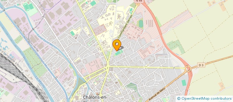 localisation de l'entreprise MADAME CINDY JAVELOT  CHALONS-EN-CHAMPAGNE