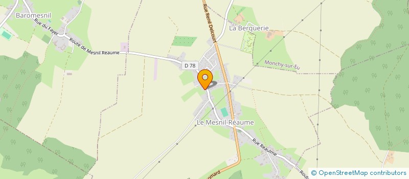 localisation de l'entreprise MADAME CINDY JOVELIN  LE MESNIL-REAUME