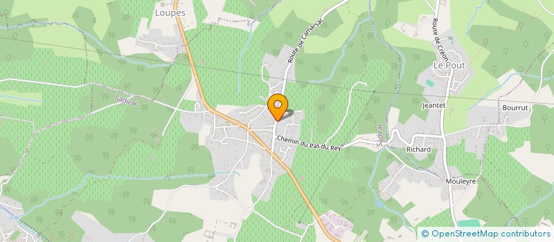 localisation de l'entreprise MADAME CINDY KEMPF  SADIRAC