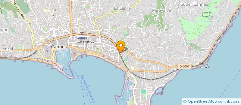 localisation de l'entreprise MADAME CINDY KHALIFA  CANNES