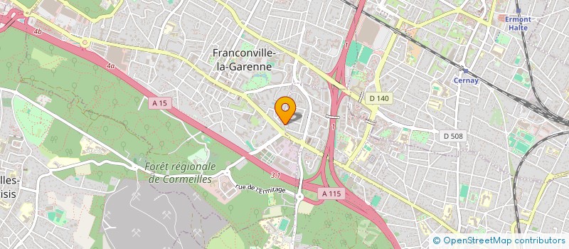 localisation de l'entreprise MADAME CINDY KIMENAU  FRANCONVILLE