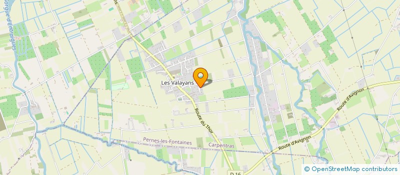 localisation de l'entreprise MADAME CINDY KRAMER à PERNES-LES-FONTAINES