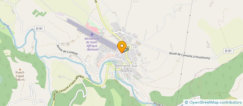 localisation de l'entreprise MADAME CINDY LAFORGUE  BELMONT-SUR-RANCE