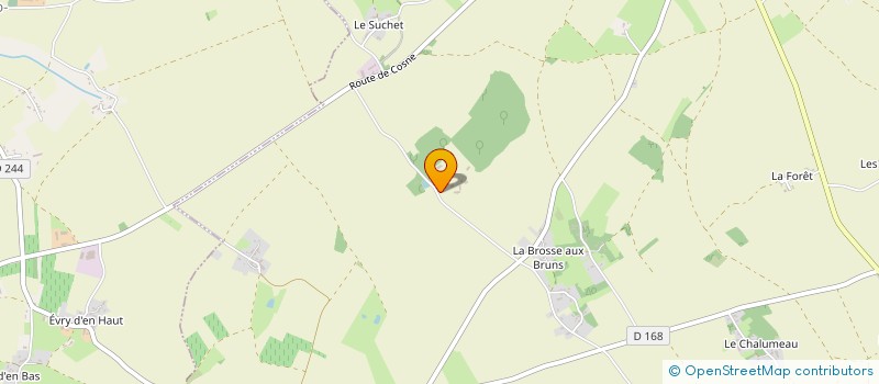 localisation de l'entreprise MADAME CINDY LAPERT  ALLIGNY-COSNE