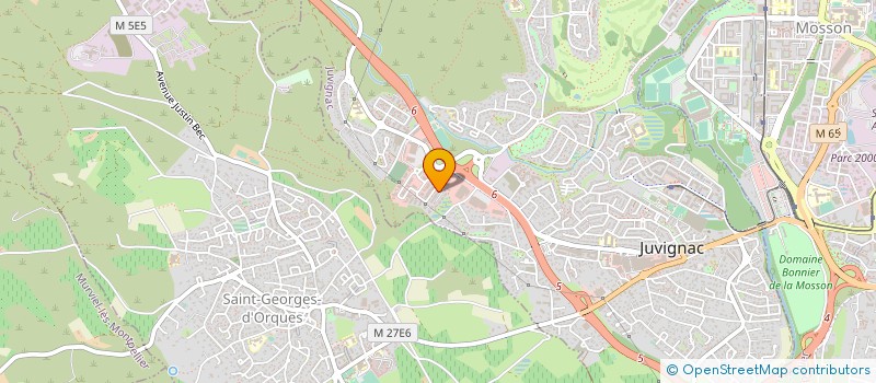 localisation de l'entreprise MADAME CINDY LARUELLE  GIGNAC