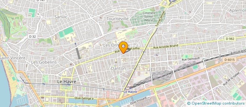 localisation de l'entreprise MADAME CINDY LASSIRE  LE HAVRE