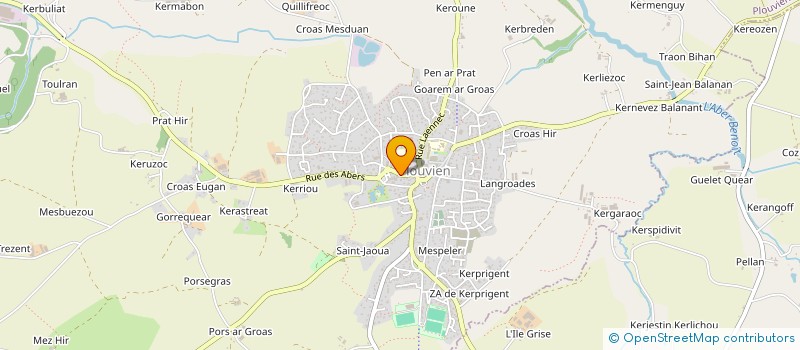 localisation de l'entreprise MADAME CINDY LASTENNET  PLOUVIEN