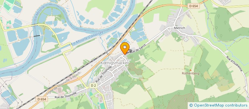 localisation de l'entreprise MADAME CINDY LAUMESFELT  KNIGSMACKER