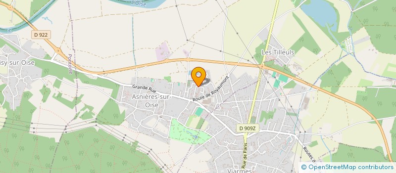 localisation de l'entreprise MADAME CINDY LAUNAY  ASNIERES-SUR-OISE