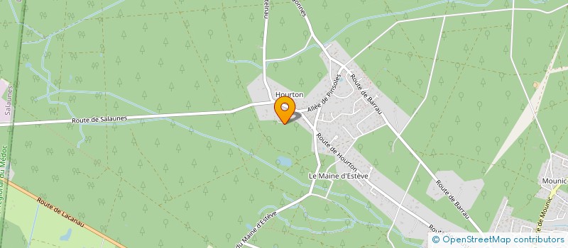 localisation de l'entreprise MADAME CINDY LAURO  SAINT-AUBIN-DE-MEDOC