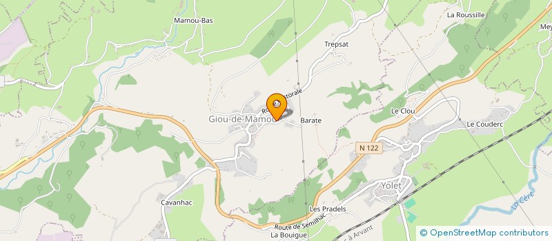localisation de l'entreprise MADAME CINDY LAVIGNE à GIOU-DE-MAMOU