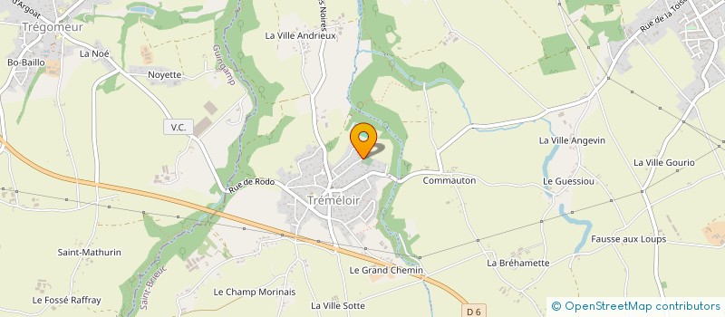 localisation de l'entreprise MADAME CINDY LE BASTARD  PORDIC