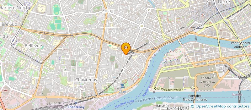 localisation de l'entreprise MADAME CINDY LE CORRE  LA CHAPELLE-SUR-ERDRE