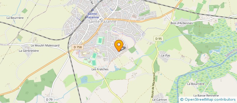localisation de l'entreprise MADAME CINDY LE CROM à SAINTE-PAZANNE